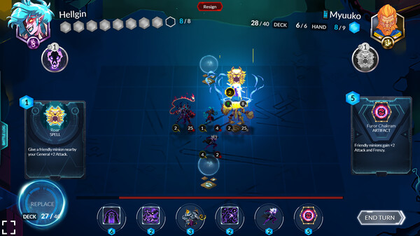 Скриншот из Duelyst GG