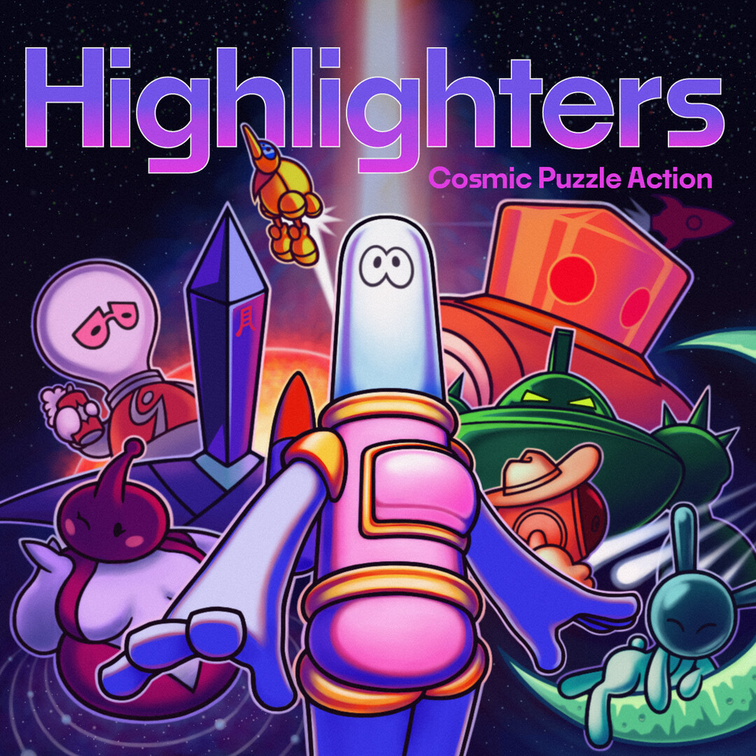 Highlighters: Cosmic Puzzle Action #0