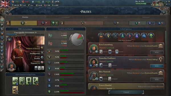 Victoria 3: Voice of the People for steam Victoria 3: Voice of the People for steam