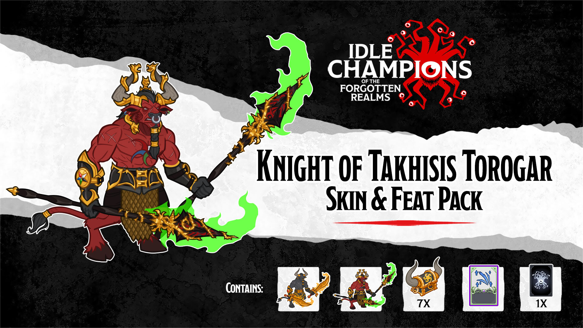 Idle Champions - Knight of Takhisis Torogar Skin & Feat Pack Featured Screenshot #1