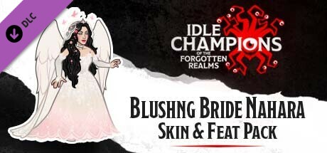 idle champions - blushing bride nahara skin & feat pack vertical card thumbnail