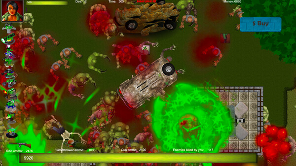 Скриншот из Zombie Apocalypse - The Last Fortress