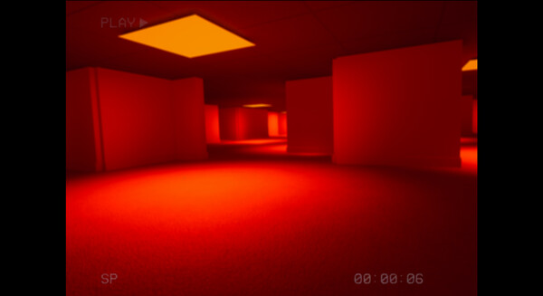 Скриншот из The Backrooms Experiment