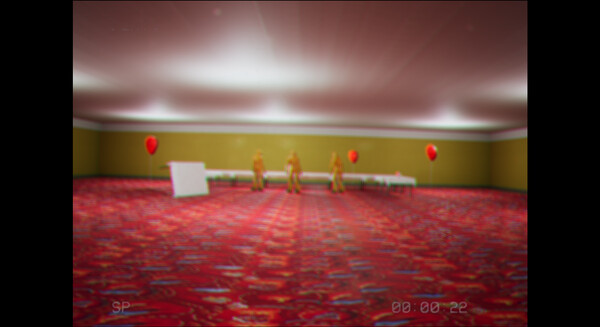 Скриншот из The Backrooms Experiment