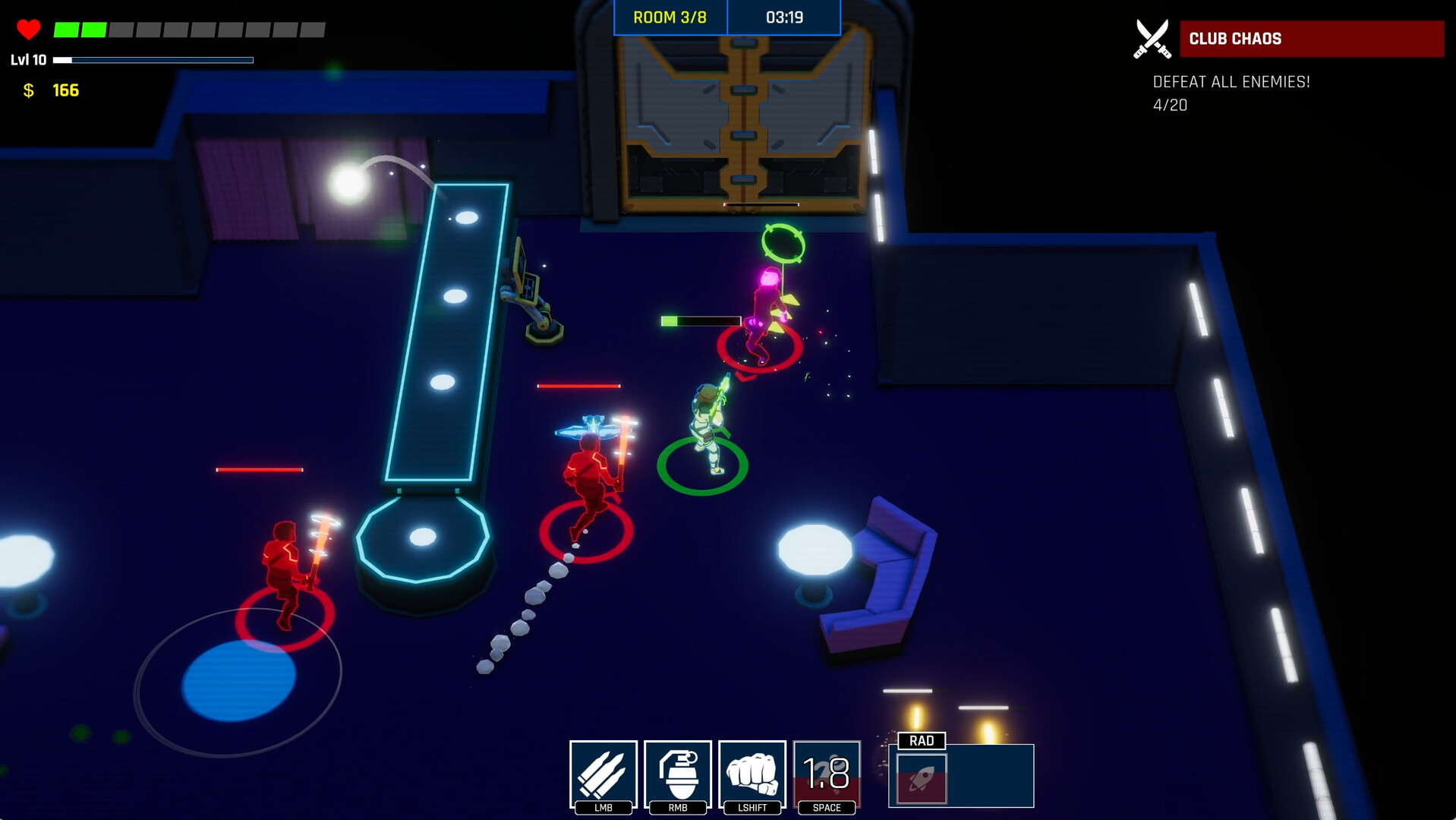Night runners game