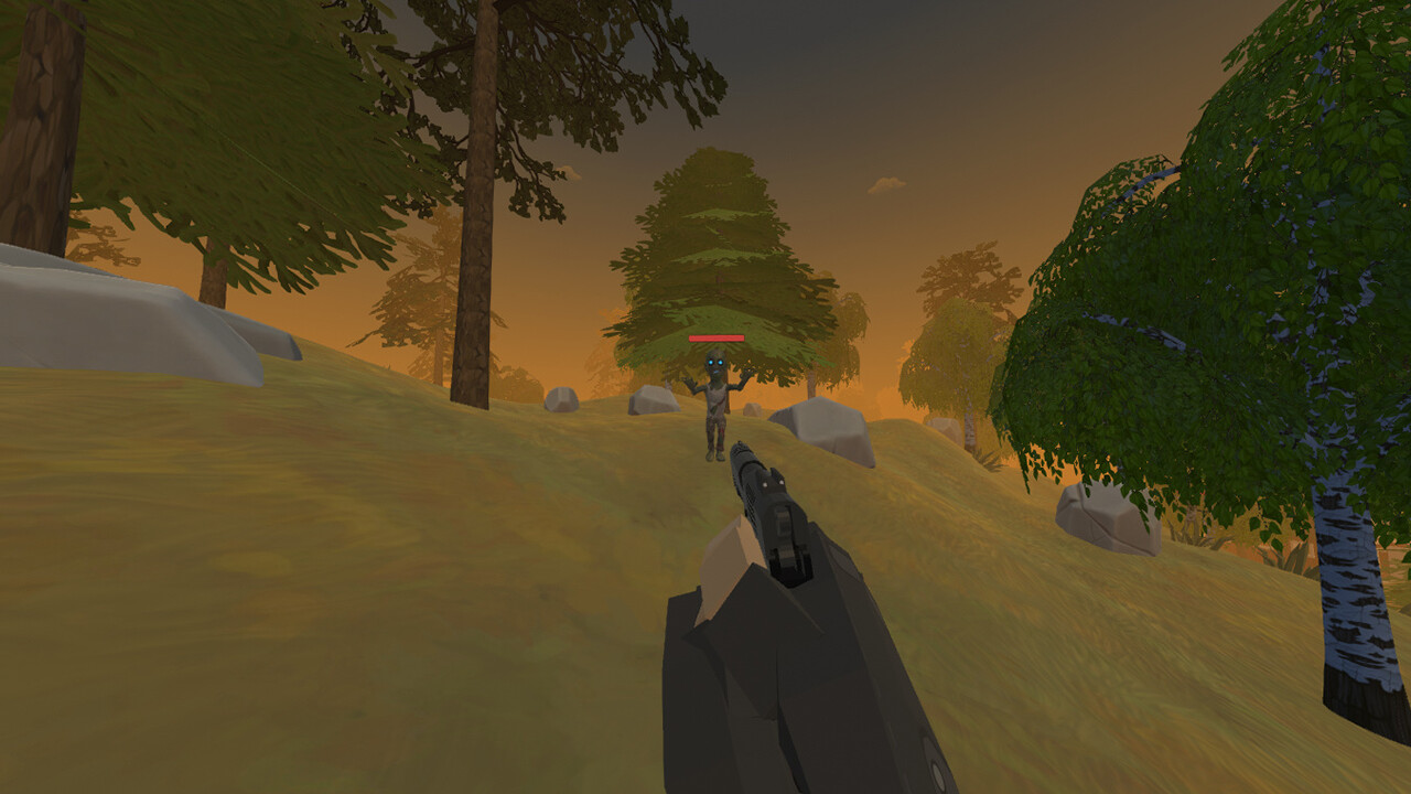 Surrounded by zombies on Steam