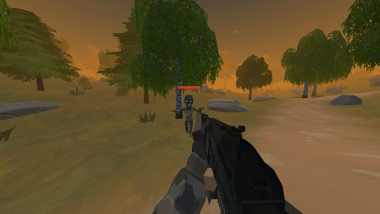 Surrounded by zombies on Steam