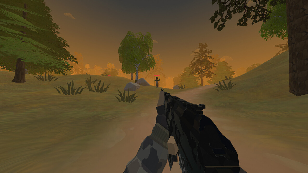 Surrounded by zombies on Steam