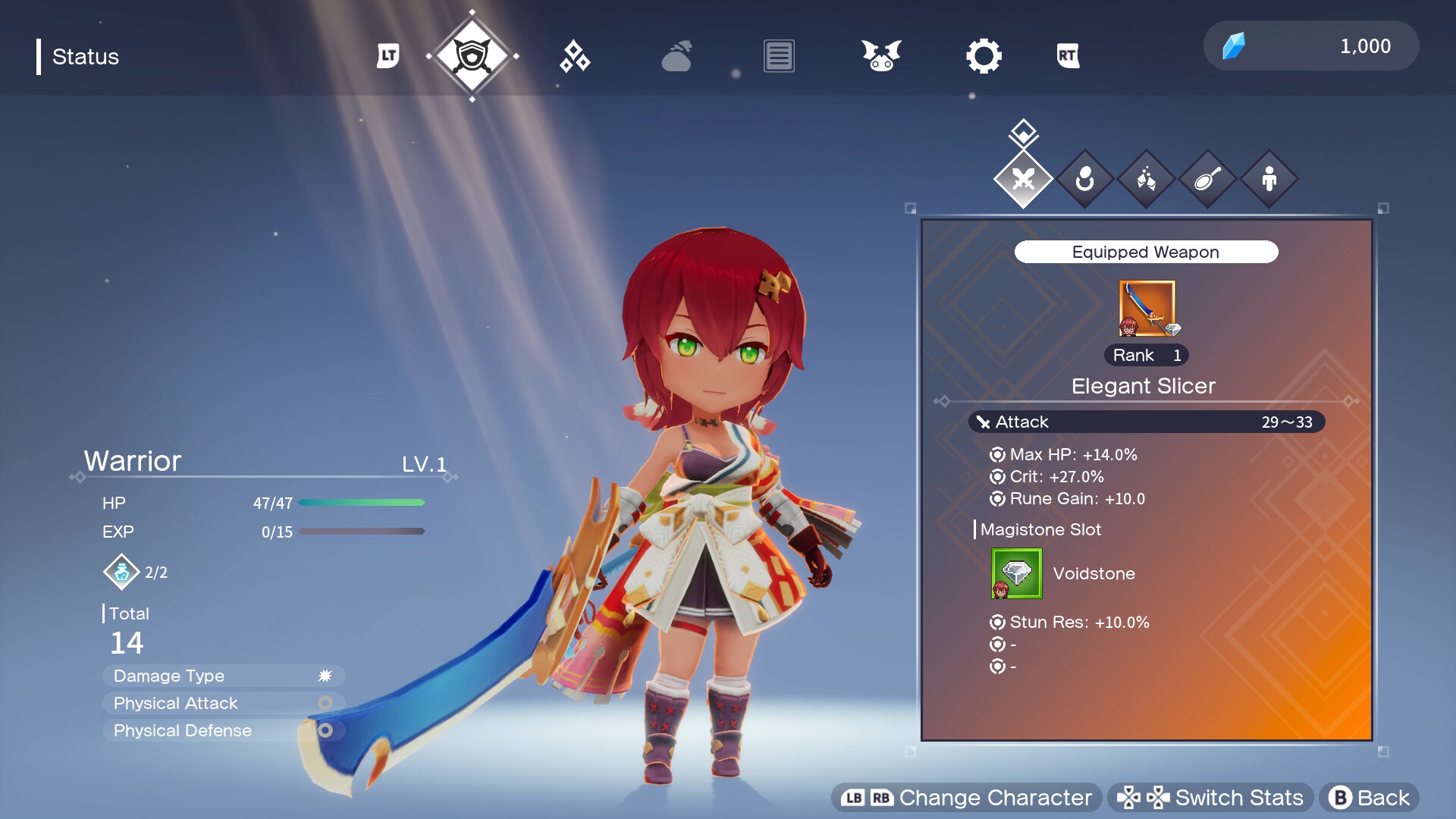 Silent Hope - Warrior's Special Weapon & Voidstone Set #0