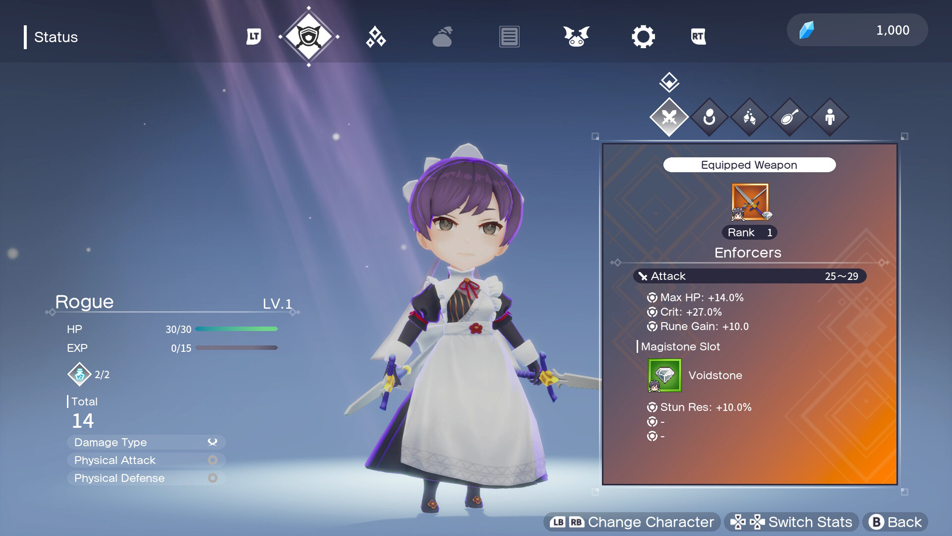 Silent Hope - Rogue's Special Weapon & Voidstone Set #0