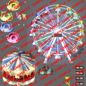 RPG Maker MZ - Amusement park! Tile set for steam RPG Maker MZ - Amusement park! Tile set for steam