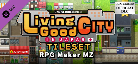 RPG Maker MZ - SERIALGAMES Living Good City Tileset banner