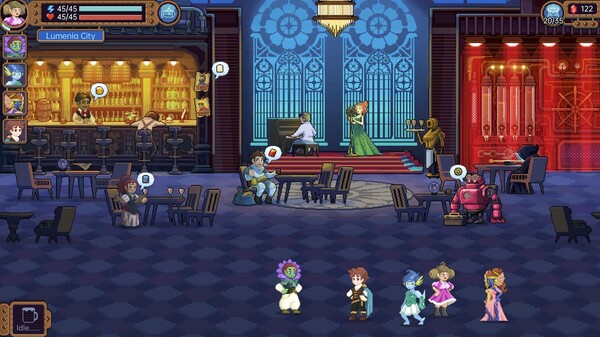 Скриншот из Deep Blue Fantasy