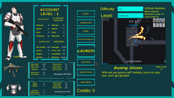 Omega Survivors game for Linux 1