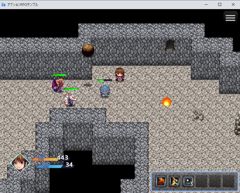 RPG Maker MZ - ARPG plug-in set screenshot screenshot 4