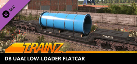 Trainz Plus DLC - DB Uaai Low-Loader Flatcar
