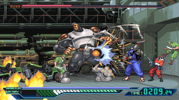 The Ninja Saviors: Return of the Warriors game for Linux 1
