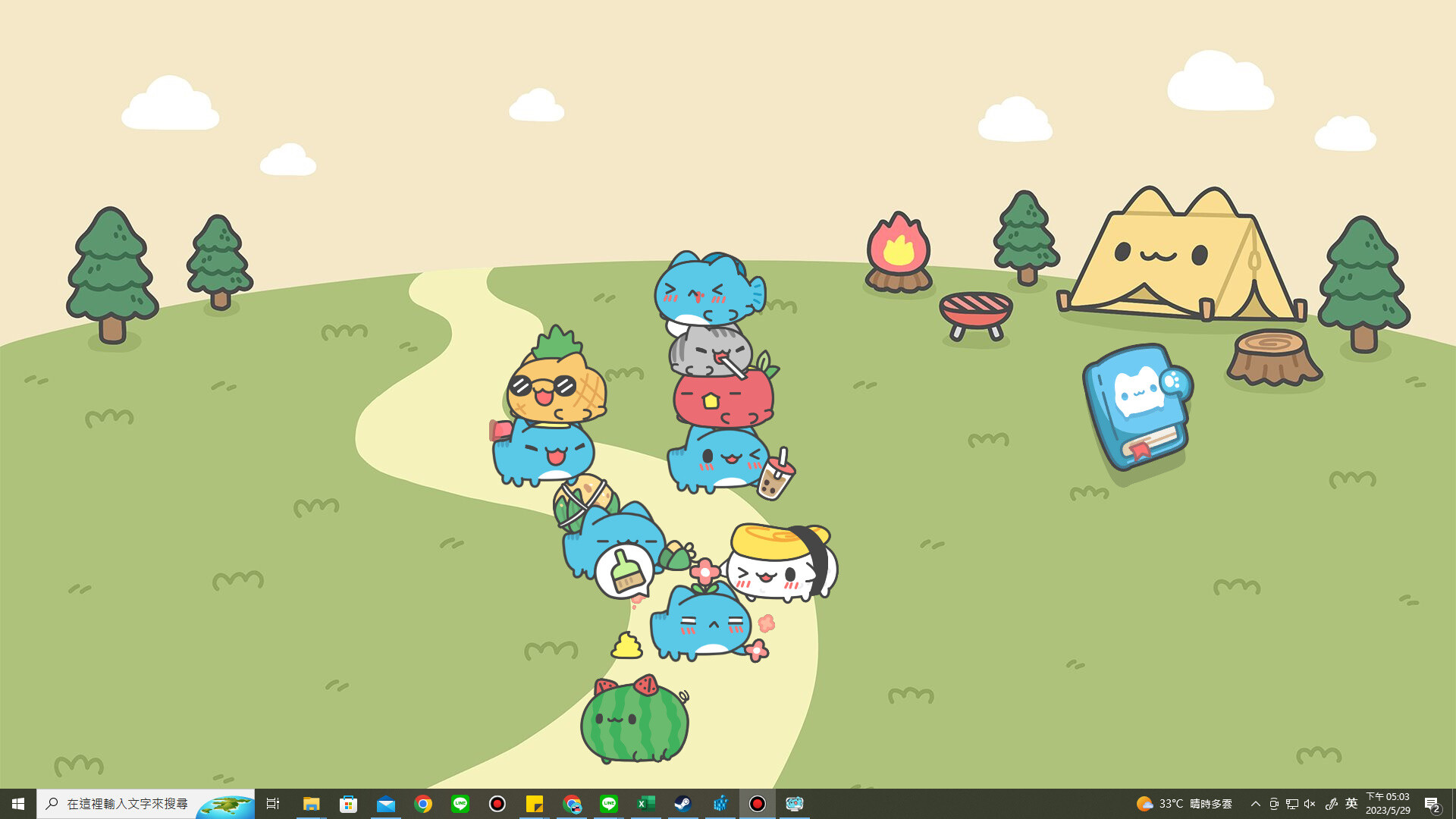 CapooPals - 2023 Summer Pack #5