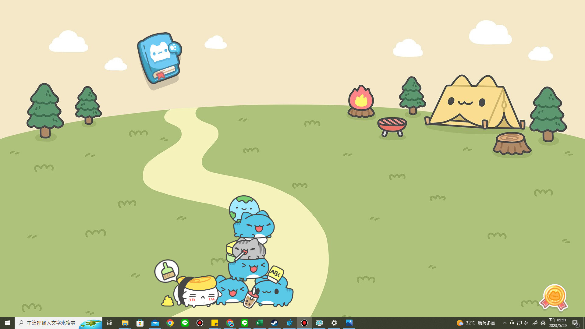 CapooPals - 2023 Summer Pack #2