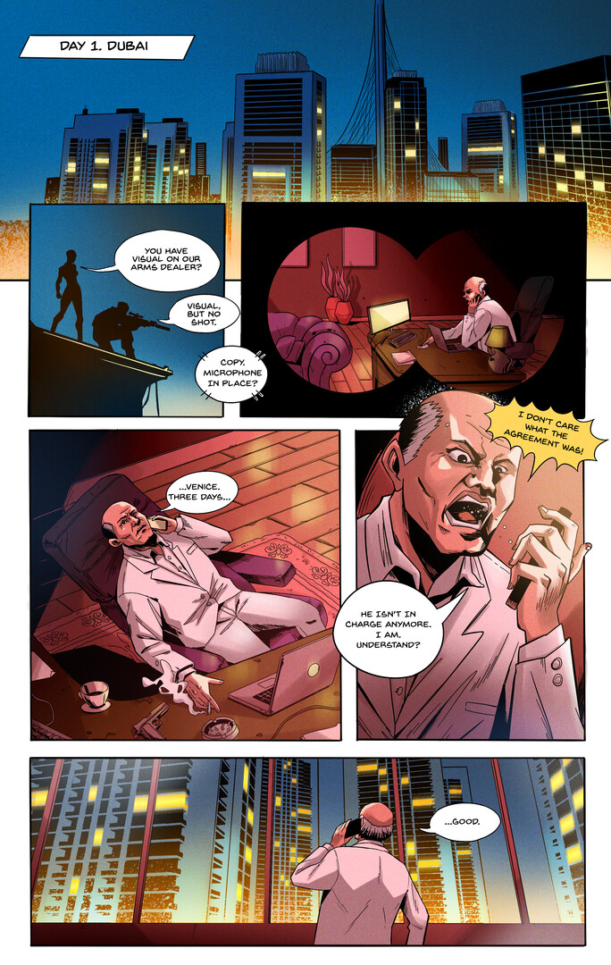 Sniper Fury: Countdown – Digital Comic #0
