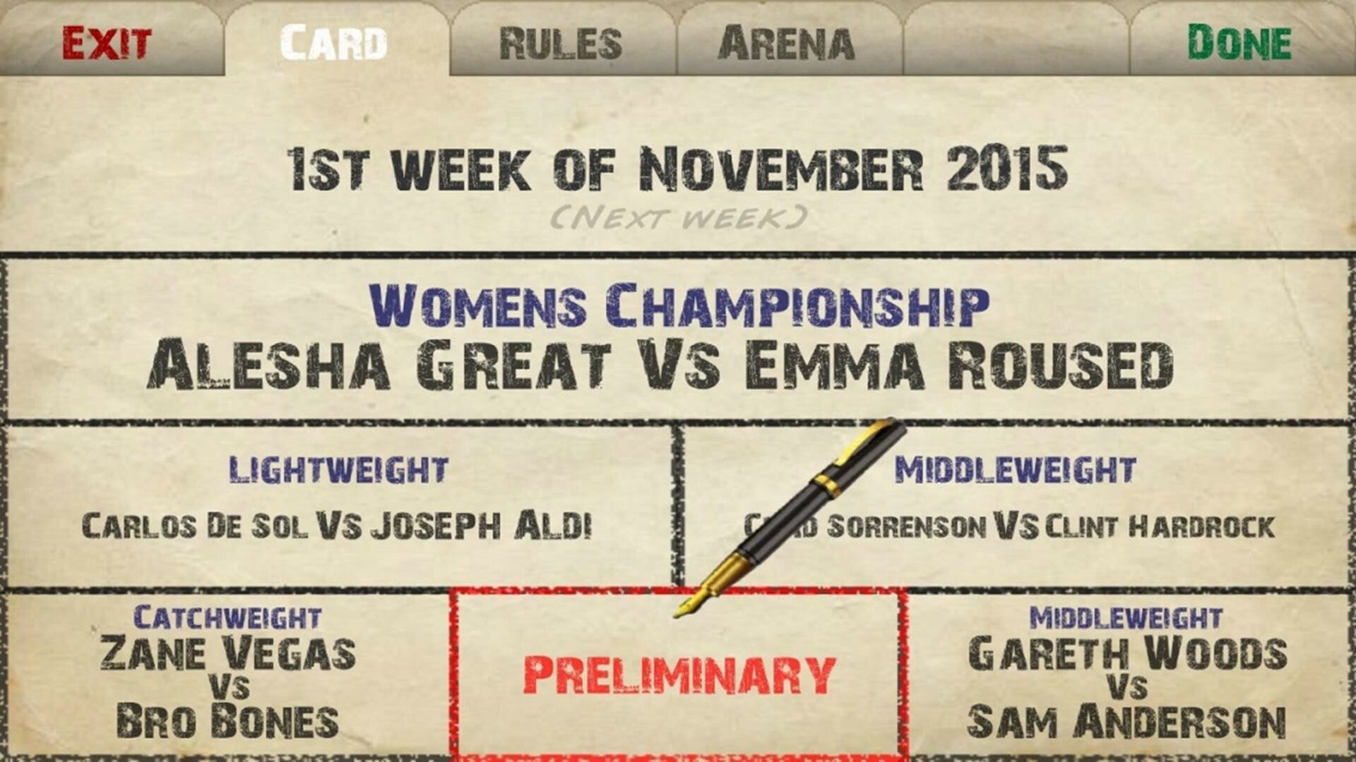 Weekend Warriors MMA #9