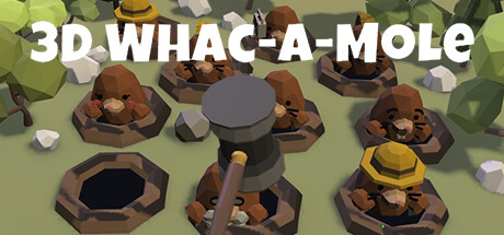 3D Whac-A-Mole steam charts