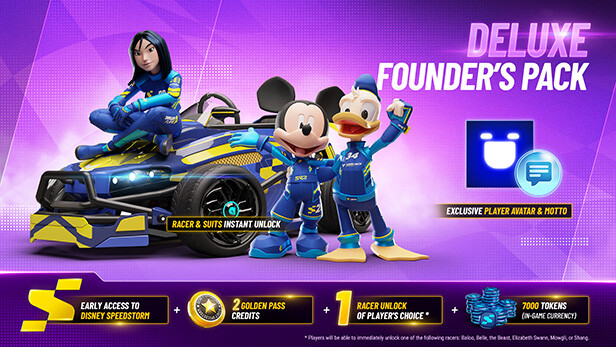 Disney Speedstorm - Deluxe Founder’s Pack Featured Screenshot #1