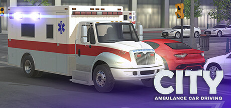 City Ambulance Car Driving banner image