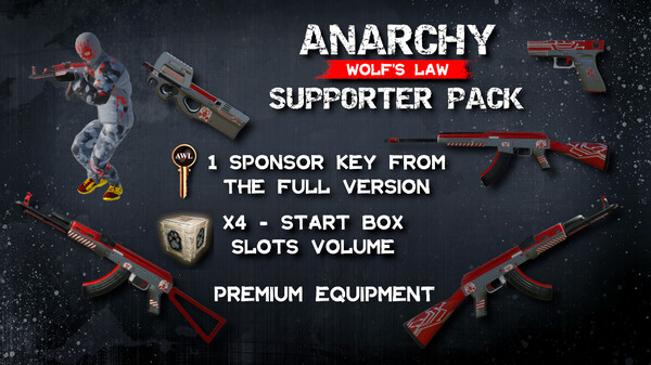 Anarchy: Supporter Pack for steam Anarchy: Supporter Pack for steam