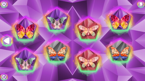 Скриншот из Poly Memory: Butterflies Скриншот из Poly Memory: Butterflies