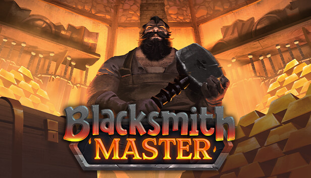 Imagen de la cápsula de "Blacksmith Master" que utilizó RoboStreamer para las transmisiones en Steam