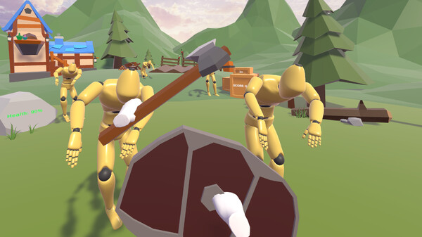 Banana Attack VR game for Linux 1