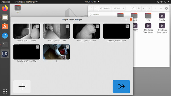 Simple Video Mergerfor windows and Linux 1