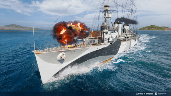 World of Warships — Marblehead for steam World of Warships — Marblehead for steam