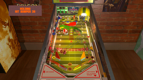 Скриншот из Touchdown Pinball