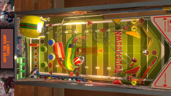 Скриншот из Touchdown Pinball