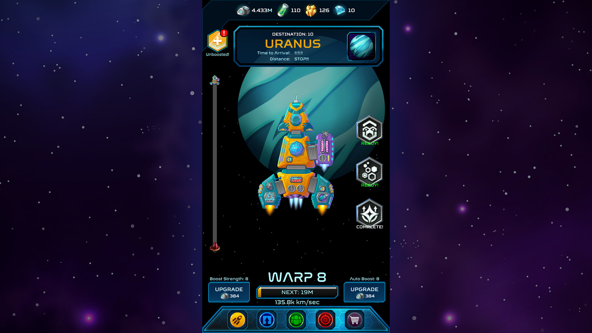 Space Game: Star We There Yet? screenshot 1