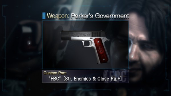 KHAiHOM.com - Resident Evil: Revelations Parker's Government Handgun + Custom Part: 