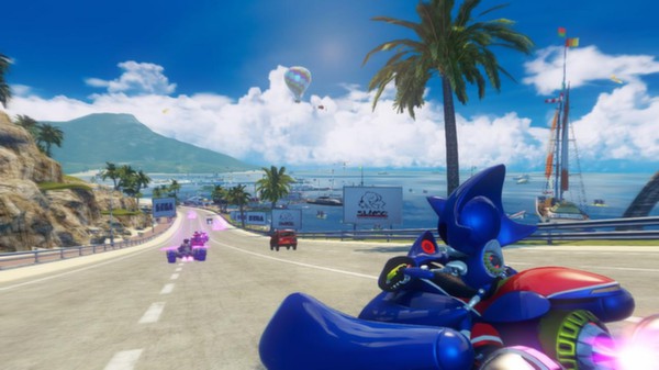 скриншот Sonic and All-Stars Racing Transformed: Metal Sonic & Outrun DLC 0