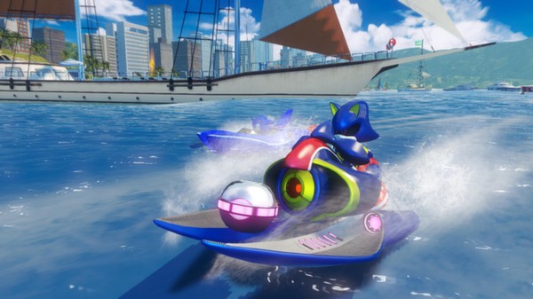 скриншот Sonic and All-Stars Racing Transformed: Metal Sonic & Outrun DLC 4