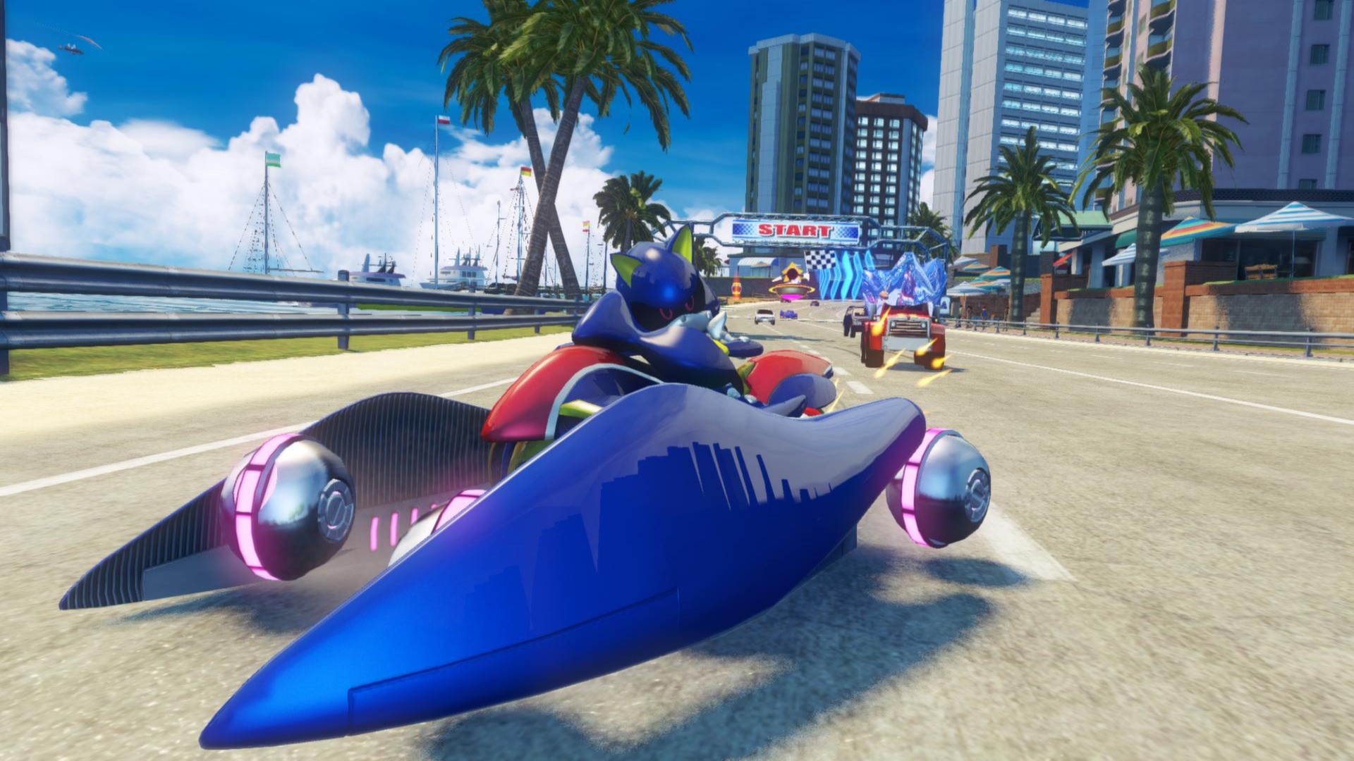 Sonic And All Stars Racing Transformed Metal Sonic And Outrun Dlc On Steam 9724