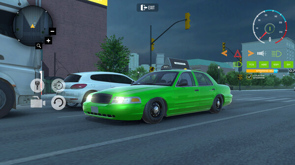 Скриншот из Taxi Driver Simulator: Car Parking