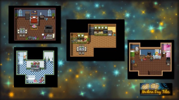 скриншот RPG Maker: Modern Day Tiles Resource Pack 1