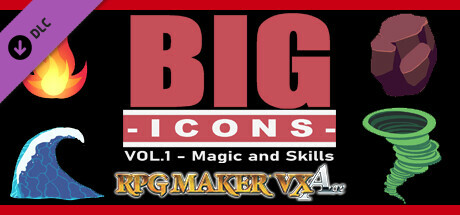RPG Maker VX Ace - Big Icons Vol 1 - Magic and Skills