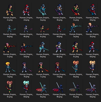 RPG Maker MV - MT Tiny Tales Battlers - Magitek Dynasty