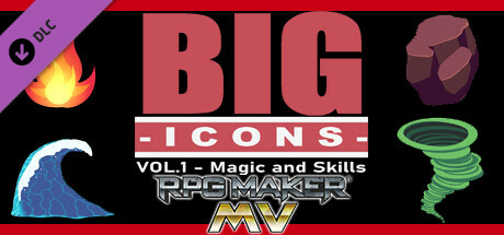 RPG Maker MV - Big Icons Vol 1 - Magic and Skills