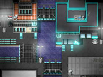 RPG Maker MZ - KR Ultimate Sci-Fi Frontiers Tileset #4