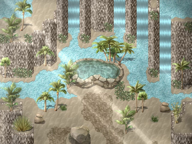 RPG Maker MZ - KR Untamed Desert Tileset #3