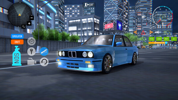 Скриншот из E30 Drift Car Simulator