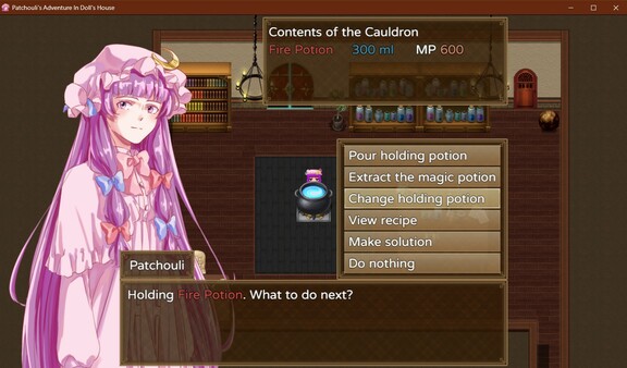 Patchouli's Adventure In Doll's House game for windows Pc 1